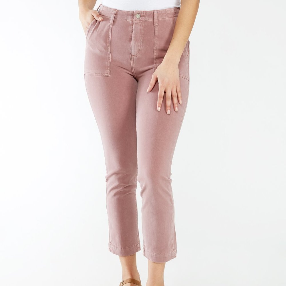 SILVER jeans utility crop